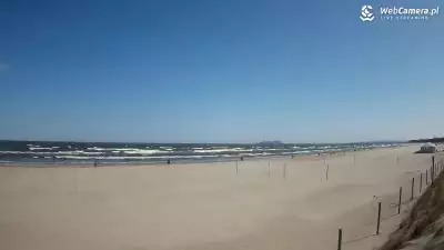 Świnoujście - nowy widok na plażę po wymianie kamery