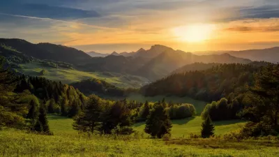 Zdjęcie do artykułu Wysoka (1050 m n.p.m.) – najwyższy szczyt widokowy Pienin