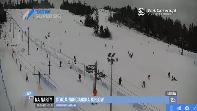 Tatry Super Ski - ujęcia z kamer z 18 ośrodków narciarskich