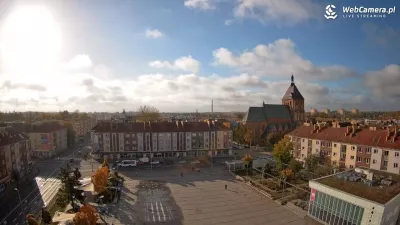 Sprawdź, Co dzieje się na Rynku w Koszalinie! Nowy widok z kamery. 