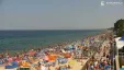 Tak wygląda plaża w Sarbinowie tego lata.