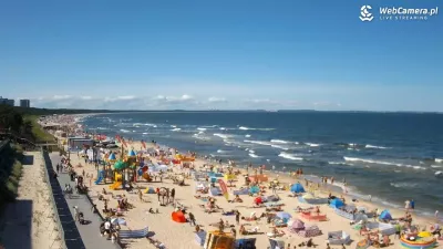 Plaże pękają w szwach! Rekordowy upał i tłumy turystów nad morzem