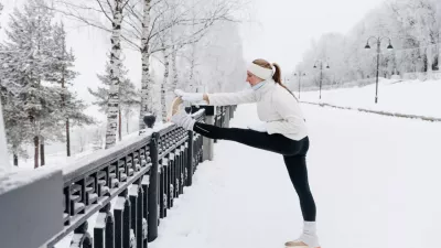 Bieganie zimą a forma na stok: plan na 2 tygodnie