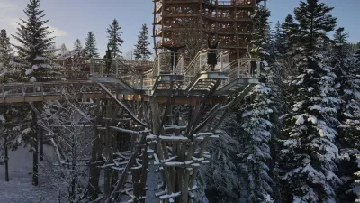 Pierwsza taka atrakcja na Śląsku! Wieża widokowa w Wiśle otwiera się 2 grudnia!