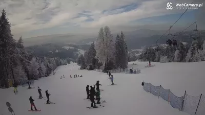 Narciarska mapa Polski - jest w czym wybierać! Kamery na stokach od Kaszub po Tatry