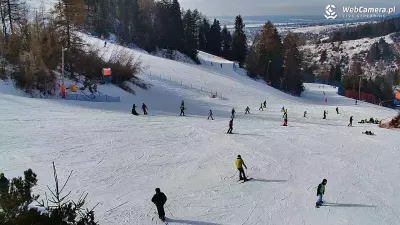 Zdjęcie do materiału video Gdzie na narty z&nbsp;widokiem na jezioro i&nbsp;Tatry?&nbsp;
