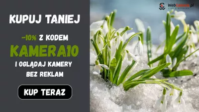 Zdjęcie do bloga Wiosenne rabaty -10% na usługi PREMIUM - KUP TERAZ i&nbsp;oglądaj kamery bez reklam przez cały rok