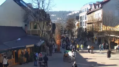 Tak wygląda dziś Zakopane. Kamery pokazują tłumy