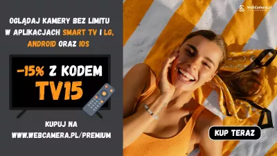 Zyskaj dostęp do ponad 600 kamer w jakości Premium z kodem TV15!