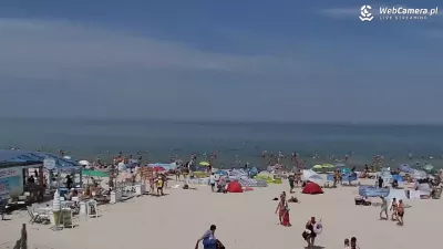 Zdjęcie do materiału video Rekordowe upały i&nbsp;totalne oblężenie plaż na start wakacji 2026! [film]