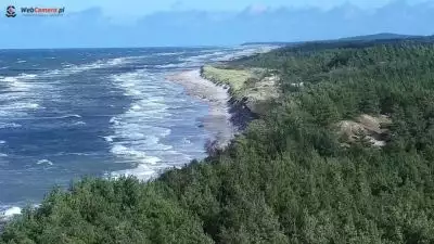 Zdjęcie z nowości NOWOŚĆ - Obłędny widok na plażę i morze w ROWACH - zobacz Live.