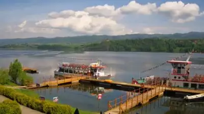 Zdjęcie z nowości Jezioro Czorsztyńskie z Nowej Kamery Full HD - zobacz.