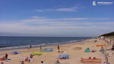 Widok z Kamery na plażę w Mrzeżynie - NOWOŚĆ