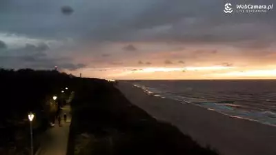 Kamera z widokiem na plażę w Dziwnowie ponownie aktywna
