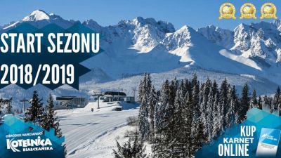 Przygotowanie tras zjazdowych w ośrodku narciarskim Kotelnica Białczańska