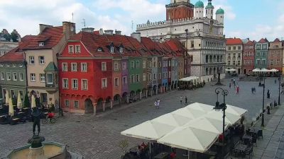 Widok z Kamery na Ulicę Stary Rynek w Poznaniu na żywo