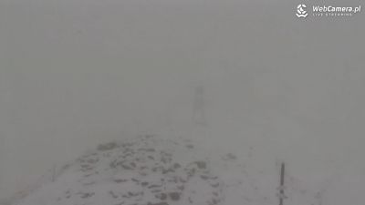 Pierwszy śnieg na Kasprowym Wierchu