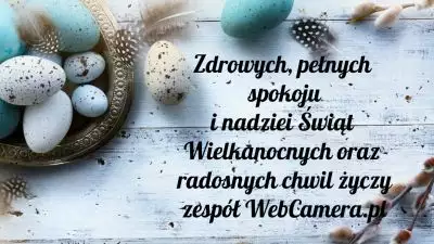 Zdjęcie z nowości Radosnych Świąt przy rodzinnym stole Wielkanocnym życzy team WebCamera.pl