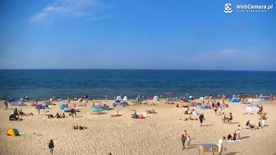 Plaża w Jastrzębiej Górze 