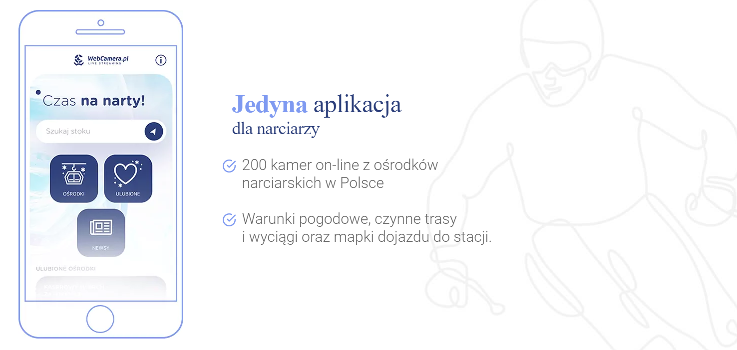 Zdjęcie z opisem aplikacji - korzyści