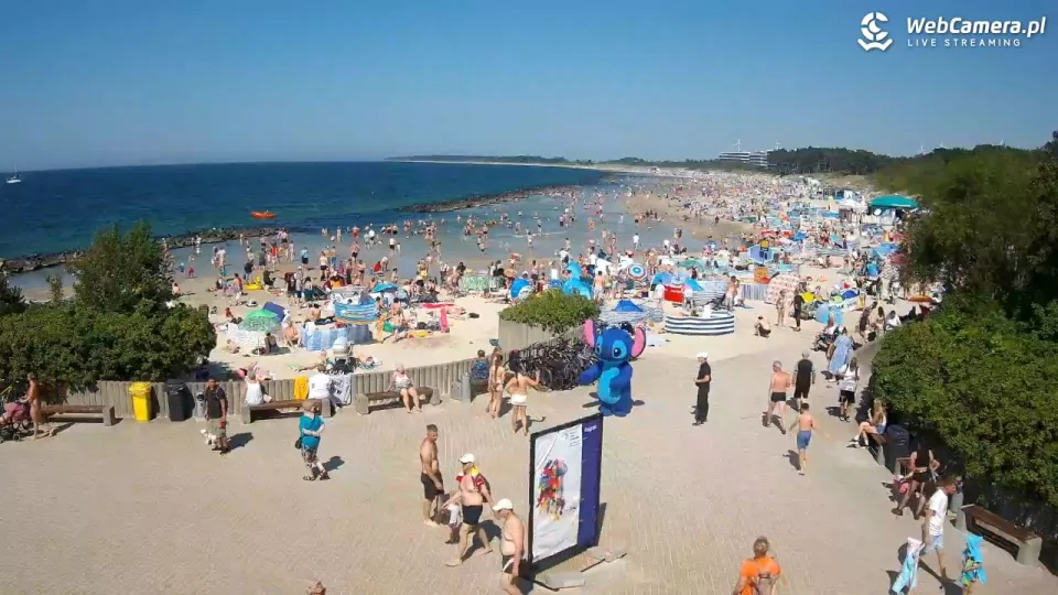 Plaża w Darłowie 