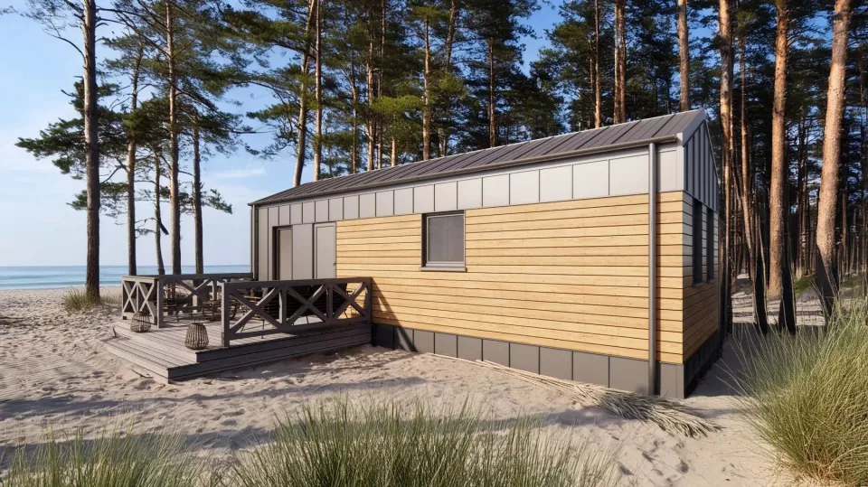 Domek letniskowy przy plaży