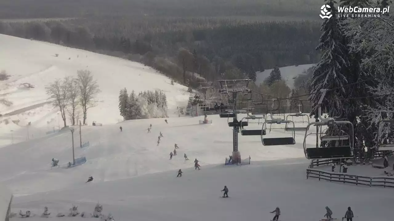 zdjęcie z kamery na wyciąg narciarski Mieszko w Zieleńcu 