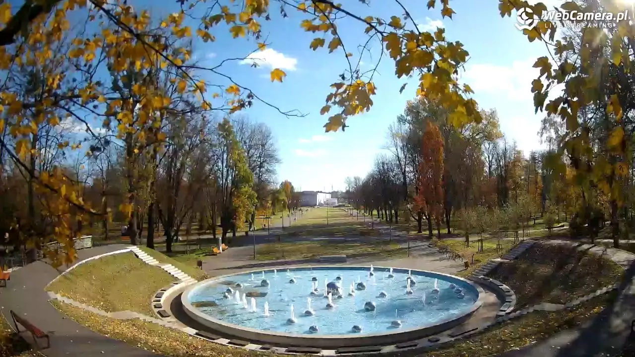 widok na Park Ludowy w Lublinie