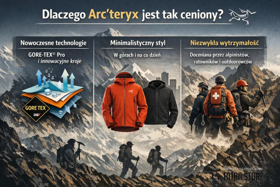 Dlaczego Arc'teryx jest tak ceniony