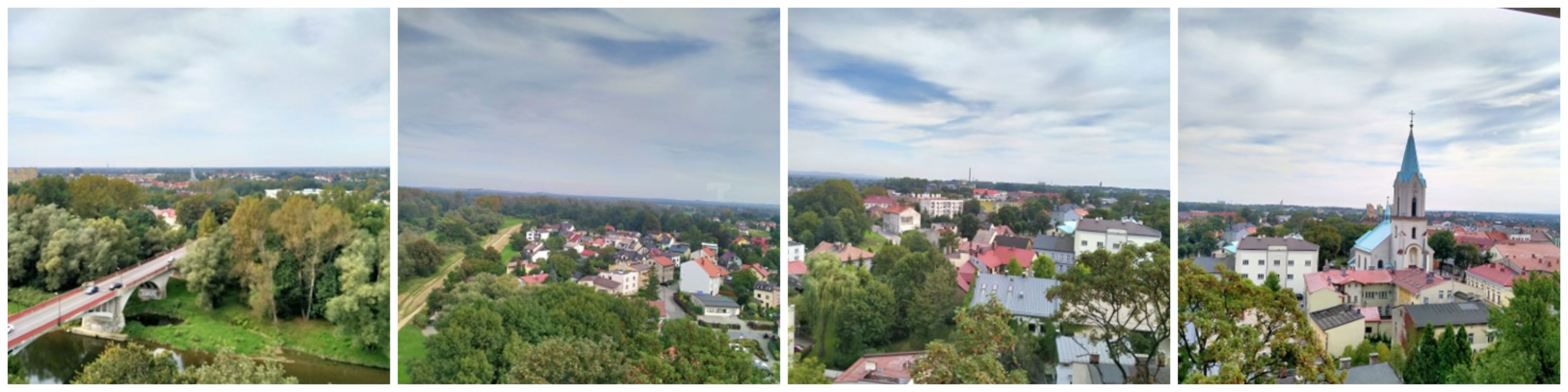 Panorama Oświęcimia 360 stopni