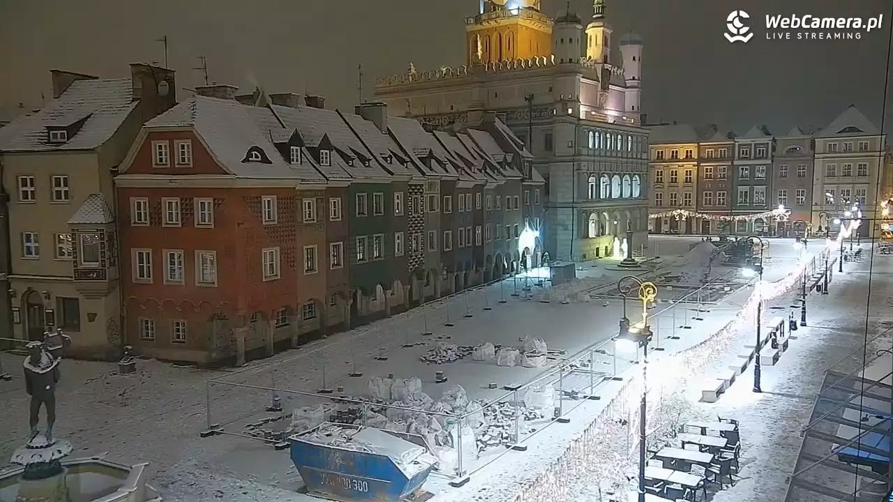 archiwum redakcji webcamera.pl - widok na Rynek w Poznaniu