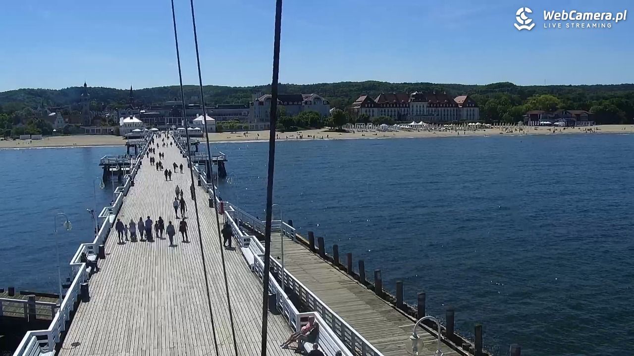 Proponujemy zsiąść z roweru i pospacerować po liczącym ponad pół kilometra największym molo na Bałtyku.