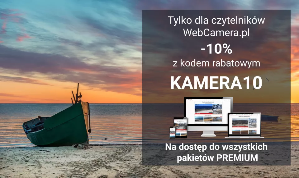 Oglądaj wszystkie plaże i inne kamery bez reklam - kup PREMIUM