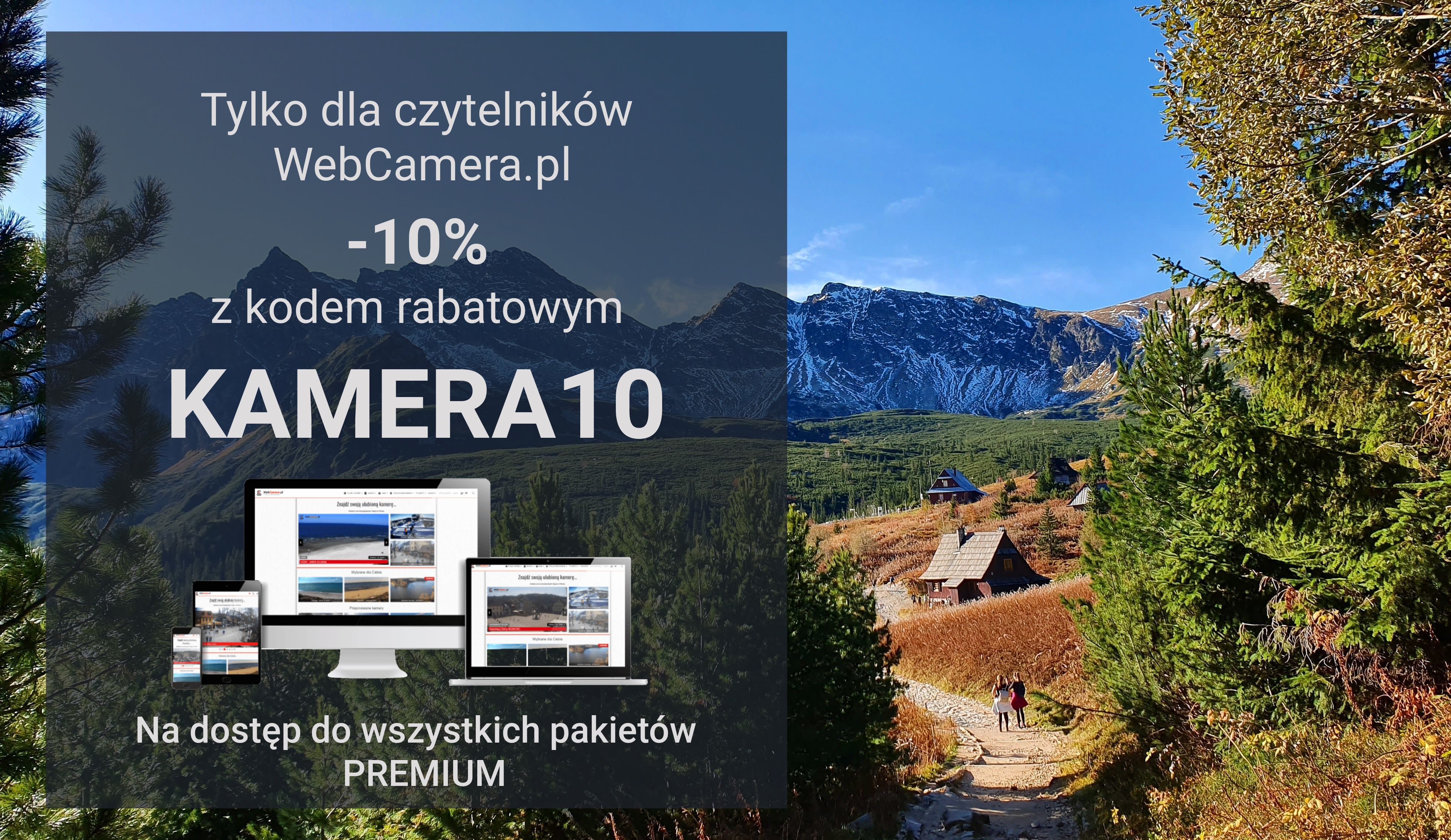 Wpisz kod rabatowy: KAMERA10 i zostań naszym klientem PREMIUM
