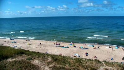 plaża w Darłówku Darłówko zachodnie plaża