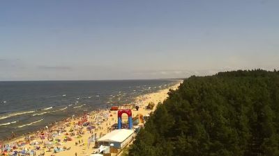 Kąty Rybackie wakacyjna miejscowość Plaża w Kątach Rybackich