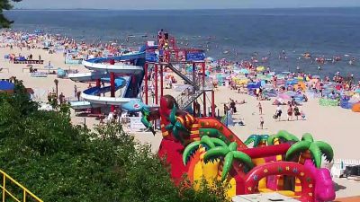 urlop nad morzem Nadbałtycka plaża w Stegnie