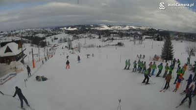 Bukowina Tatrzańska stacja narciarska Ufo Ski Trasa narciarska na stacji Ufo Ski