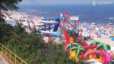 Plaża, gofry i inne atrakcje Stegny