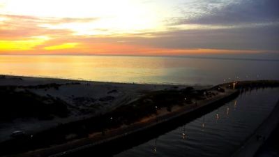 Zobacz aktualny widok na plażę Kamera na plażę w Łebie