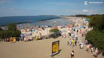 Darłówko podczas wakacji 2025
