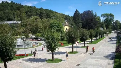 Lato w Beskidzie Śląskim Krynica Zdrój - popularne uzdrowisko i ośrodek turystyczny