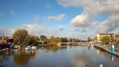 Jesienny Bulwar w Elblągu 