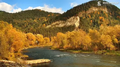 Jesienny spływ Dunajcem 