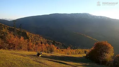 Jesienne widoki z Mosornego Gronia 