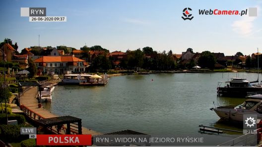 Obrazy z Kamer zlokalizowanych na MAZURACH na żywo