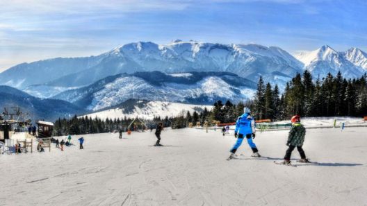 Ujęcie z kamery na stoku BACHLEDKA SKI&SUN - JEZERSKO