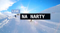 Okładka telewizji z warunkami narciarskimi